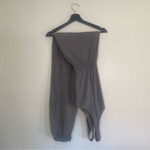 Aerie Gray Sleeveless Jumpsuit